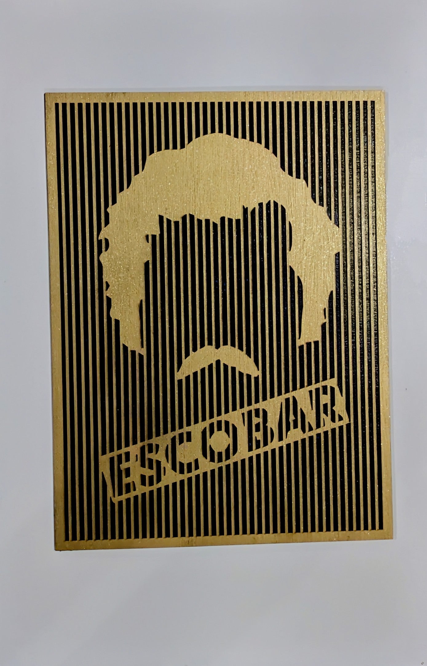 Escobar Laser Cut Art